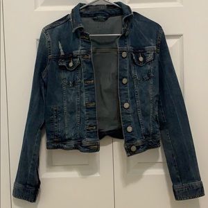 Women’s ‘Like New’ Dark Blue Jean Jacket